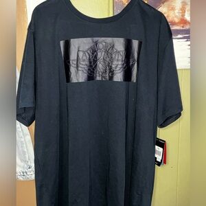Men's Black Dri-fit Jordan Wings T-Shirt 2 Tone Black (RARE) 3XL NEW WITH TAG
